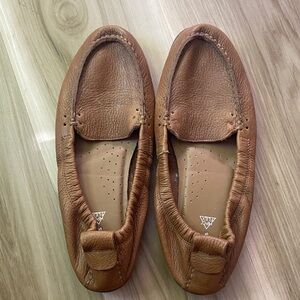 Hush Puppies Brown Leather Women’s Loafers